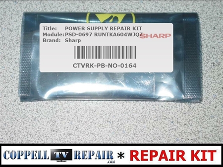 Picture of Repair kit for PSD-0697 / RUNTKA604WJQZ power Sharp LC-52LE700UN, LC-C52LE700UN