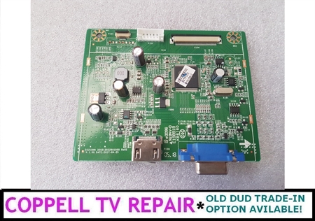 Picture of DELL D3218HN main board L32BUCFTNDK000 / 320212032901000 / 100308403-8075-05401  - working, $35 credit for old dud