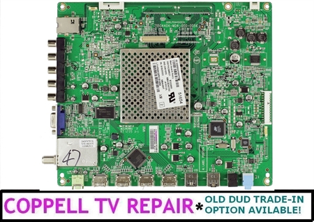 Picture of Vizio M3D470KDE main board TXCCB02K0280001 / TXCCB02K0280002 / TXCCB02K0280003 / 756TXCCB02K028  - serviced, tested, $50 credit for old dud