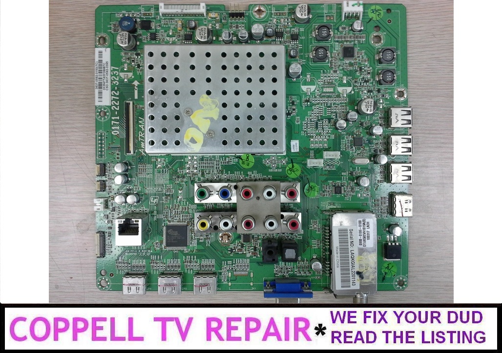 Repair service for Vizio XVT373SV main board 363705920150 totally