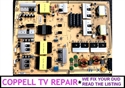 Picture of Repair service for Vizio M75-E1 power supply ADTVG1950AB2 / 715G8549-P01-000-003H causing  dead or power cycling TV or intermittent shutdowns