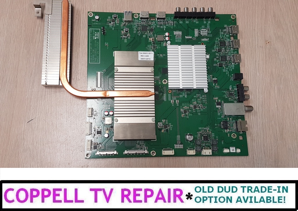 Vizio P652ui-B2 main board 791.00D10.0001 / 748.00606.001M