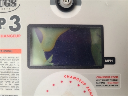 Picture of Repair service for JUGS BP3 / M1030 with changeup softball / baseball pitching machine electronic assembly (broken LCD, dead, power surge etc.)
