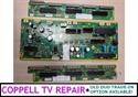 Picture of Panasonic TC-P55ST30 7 blinks failure repair kit TNPA5351 + TNPA5340 + TNPA5341 - serviced, tested, $70 credit for old duds